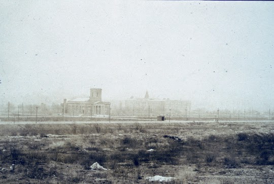 Early Boylston St. showing 7th Day Adventist Church @ Jersey & Peterborough Sts., West Fens